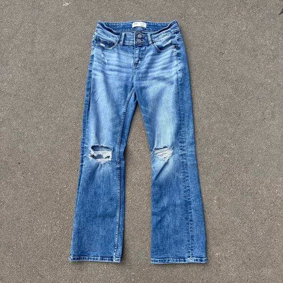 BKE Denim - Buckle BKE Payton Universal Fit Mid Rise Bootcut Distressed Jeans 26S ABK7833S